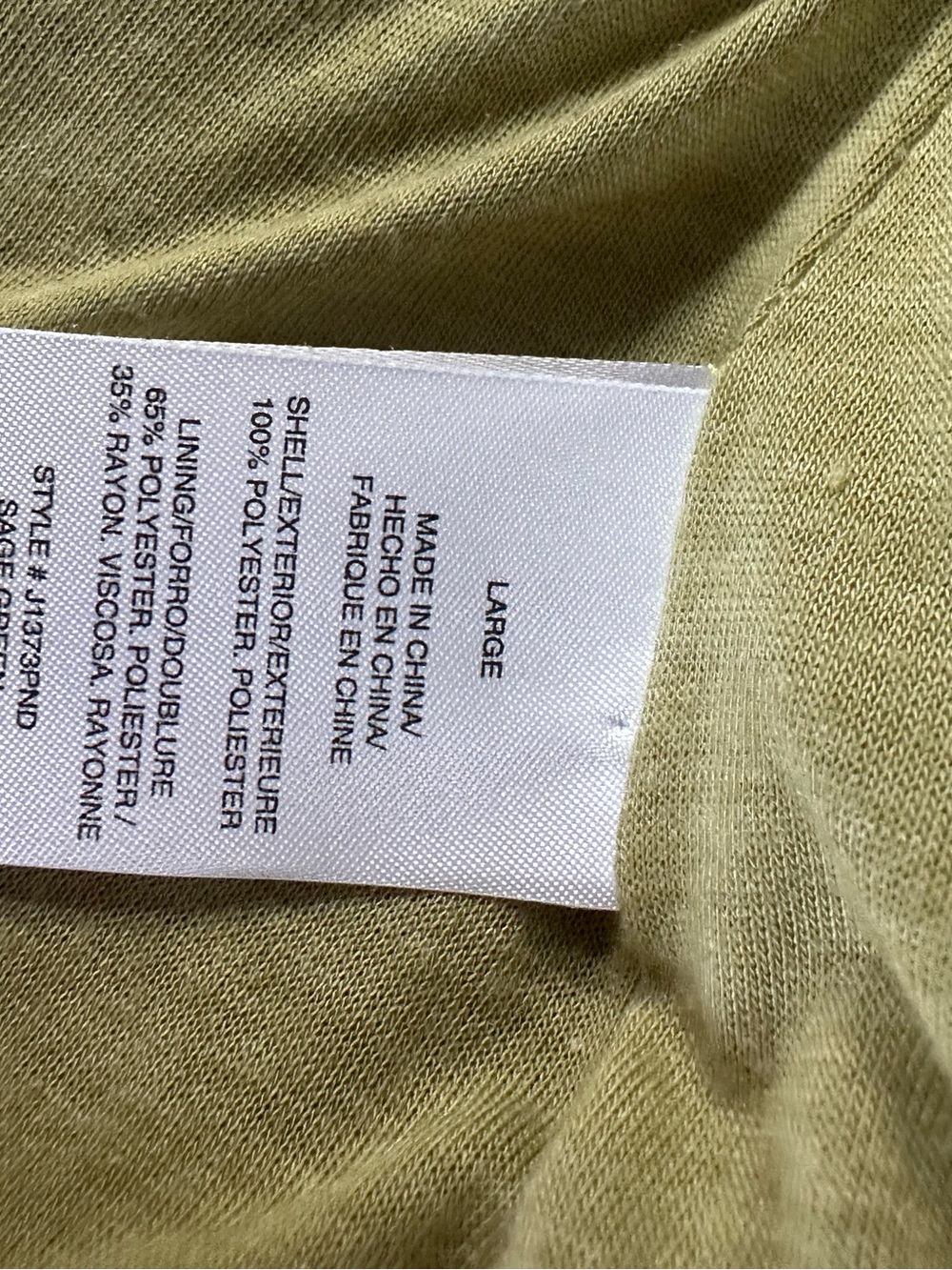 Thread & Supply Light Green Button-Up Jacket - Picture 6 of 6